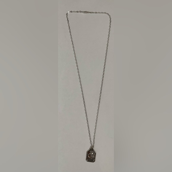 Scorpio zodiac pendant with 18” chain Sterling silver NEW Vintage - Picture 3 of 9